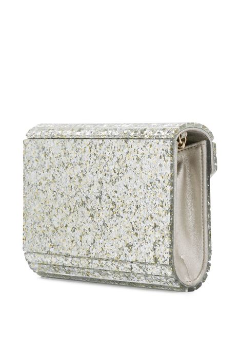 Clutch Candy con glitter in beige Jimmy Choo - donna JIMMY CHOO | CANDYCOCCHMPGN